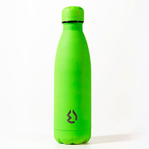 Picture of WATER REVOLUTION BOTTLE RUBBER 500ML FLUO - GREEN
